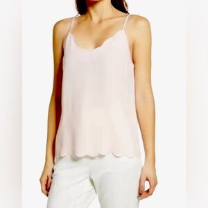 Halogen scallop camisole, size XL